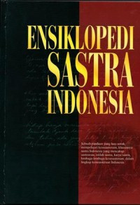 Image of Ensiklopedi Sastra Indonesia